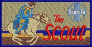 Santa Fe - Early Scout Tail Sign