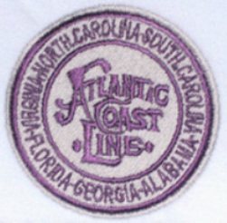 Atlantic Coast Line - purple and white