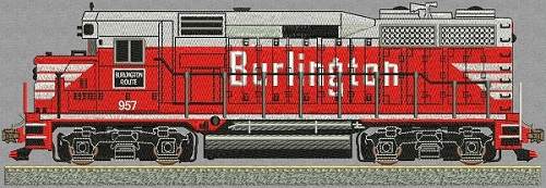 EMD GP-30 #957 in Chinese Red