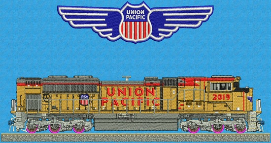 EMD SD-70ACe #2019 with Winged Shield