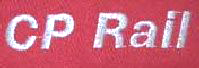 CP Rail Modern Letters Silver