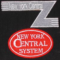 New York Central Lightning Strip with NYC Oval Under
