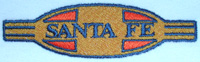 Santa Fe Nose Cigar Band - Style Blue-Yellow