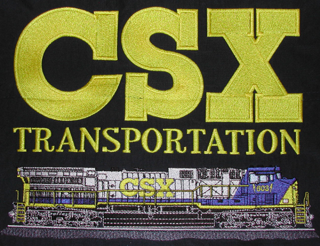 CSX Diesel Locomotive with Logo 219 