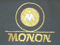 M Circle with Monon in Gold/Silver