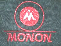 M Circle with Monon in Red