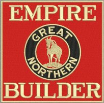 Empire Builder Drumhead