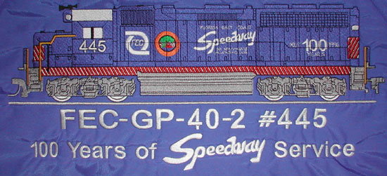 GP40-2 with lettering under