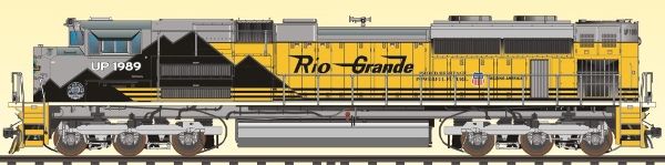 SD-70Ace Heritage Unit - Rio Grande # 1989