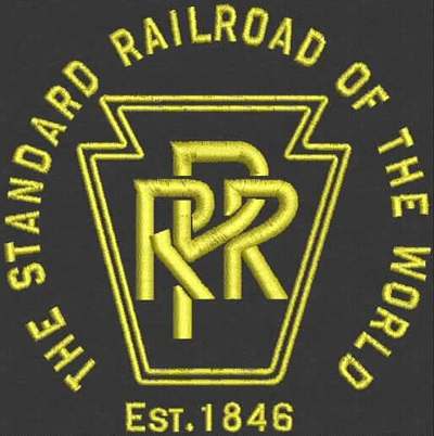 PRR Standard Railroad of The World 1846 Circle Logo