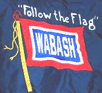 Wabash Flag w/Silver 