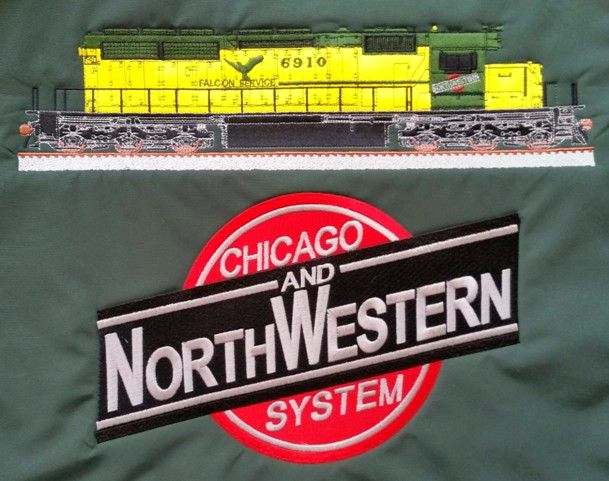 EMD SD-40-2 Falcon Service #6910 with C&NW Shield