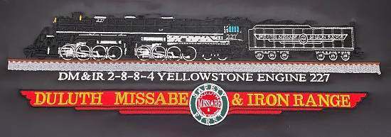 Yellowstone #227 with Tender Logo Below