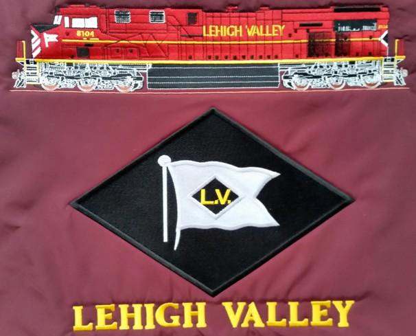 NS Heritage Unit- Lehigh Valley NS #8104 with Flag Logo