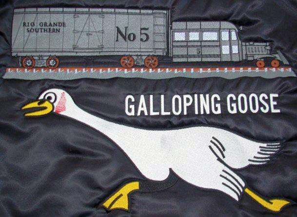 Goose #5 with Galloping Goose Logo