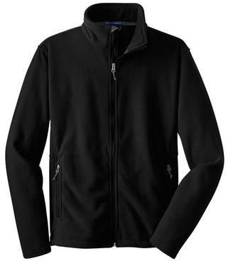 Fleece Jacket - Black - front