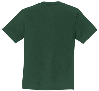 Youth T-Shirt - Forest Green - Back