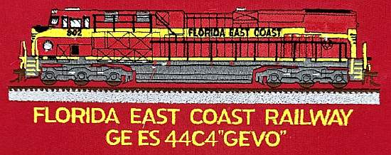 GE ES44C4 # 802 with Text Below