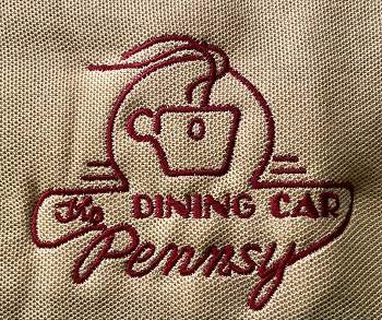 Dining Car Logo Maroon