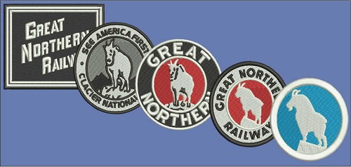 Five Logos of the Great Northern