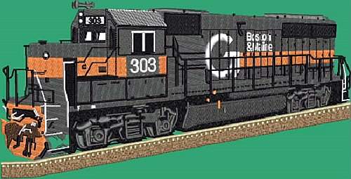 EMD SD-40 #303