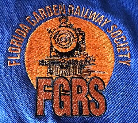 Circle logo with orange background