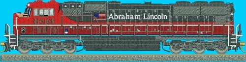 EMD SD-70M #1616 Abraham Lincoln